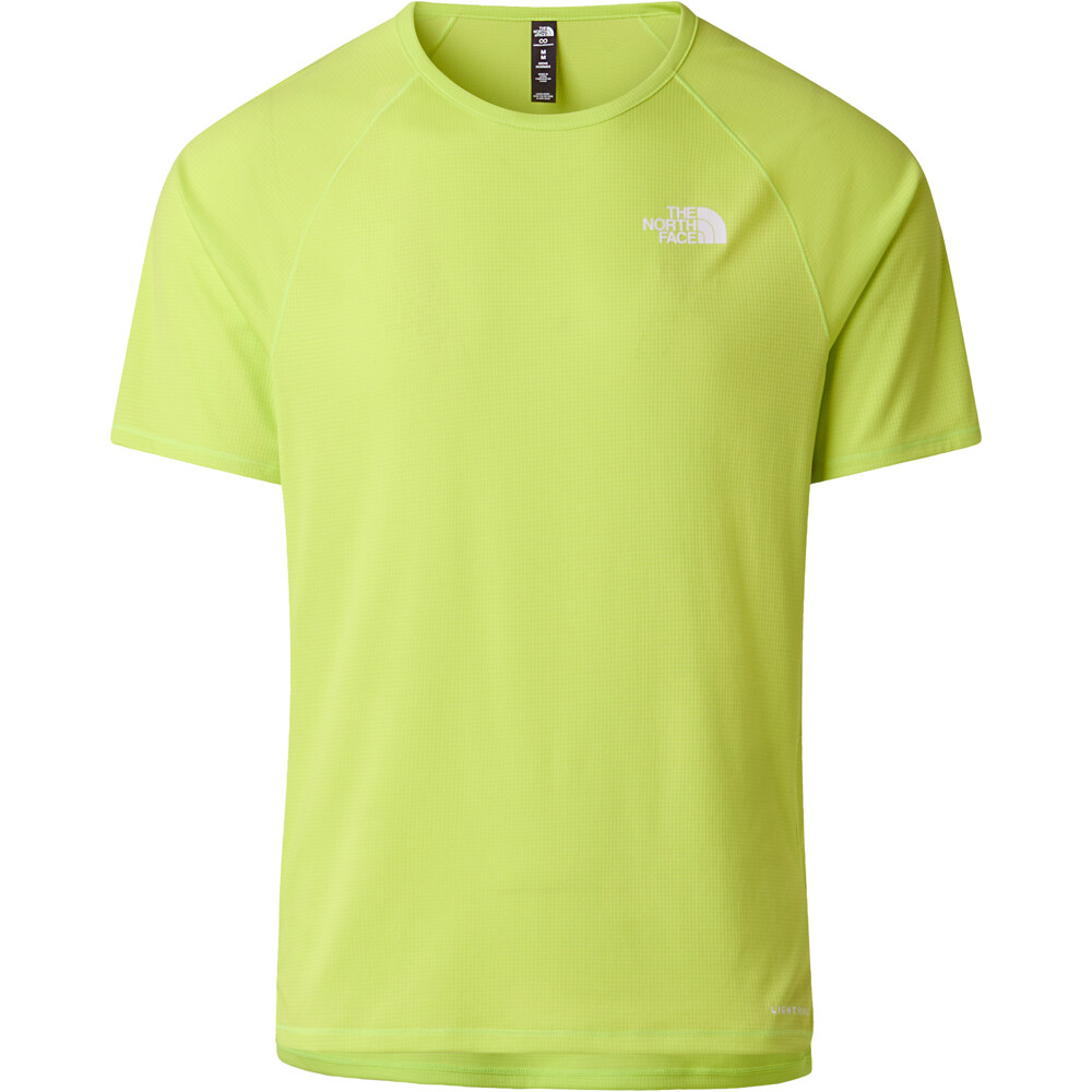 The North Face camisetas trail running manga corta hombre M SUNRISER SS vista detalle