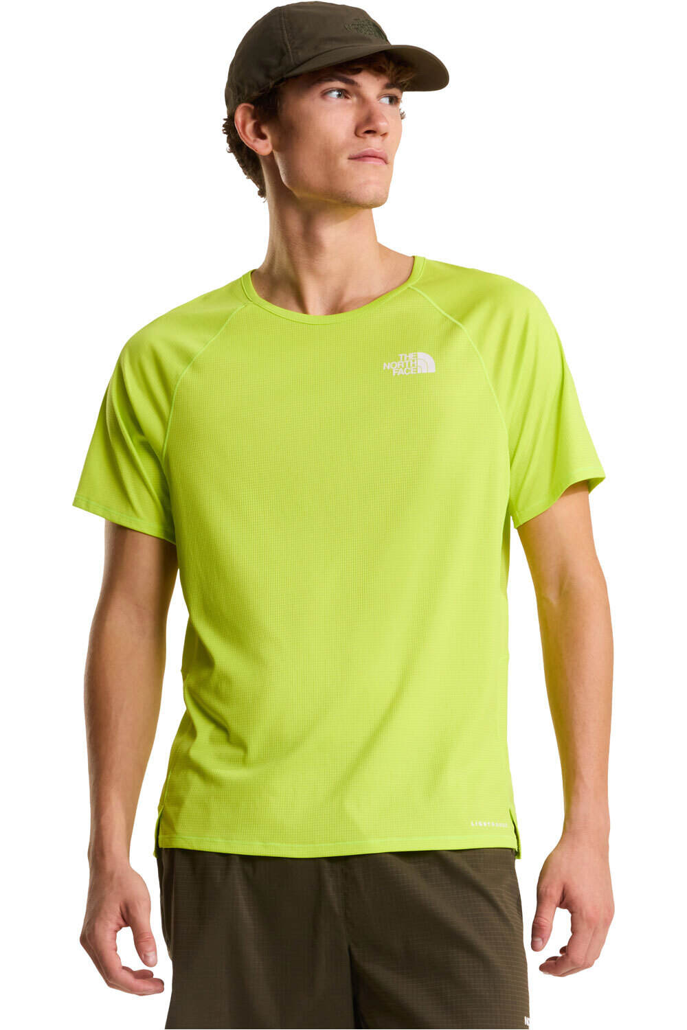The North Face camisetas trail running manga corta hombre M SUNRISER SS vista frontal