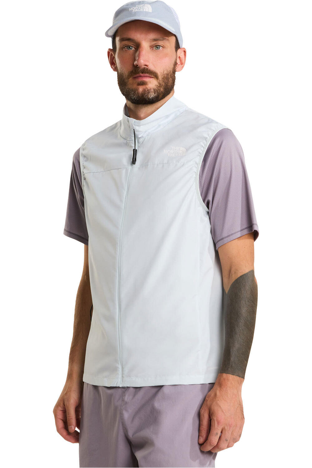 The North Face chaleco outdoor hombre M FONTANALES WIND VEST vista frontal
