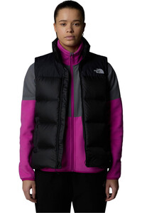 The North Face chaleco outdoor mujer W DIABLO DOWN VEST vista detalle