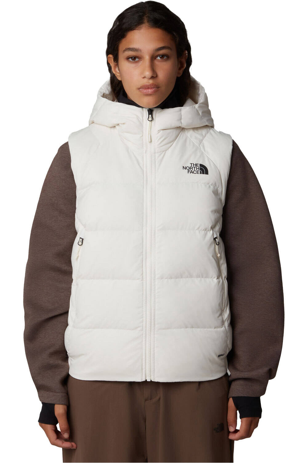 The North Face chaleco outdoor mujer W HYALITE VEST vista frontal