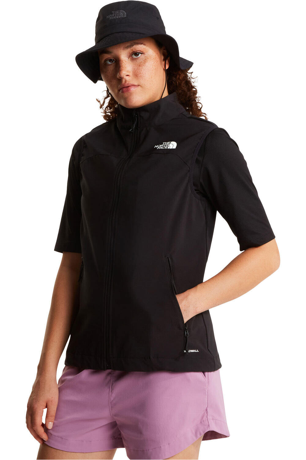 The North Face chaleco outdoor mujer W NIMBLE VEST 2 vista frontal