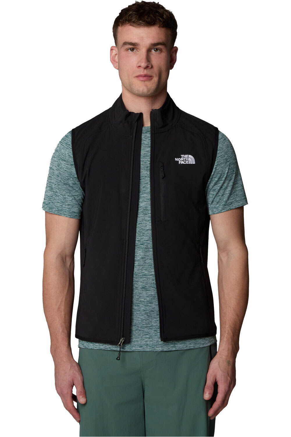 The North Face chaleco polar hombre M NIMBLE VEST - EU vista detalle