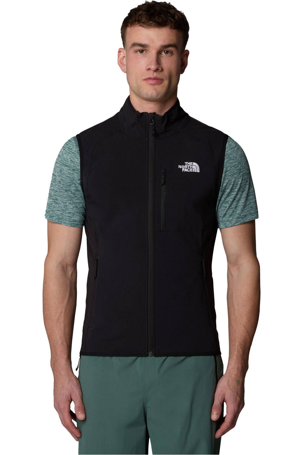 The North Face chaleco polar hombre M NIMBLE VEST - EU vista frontal