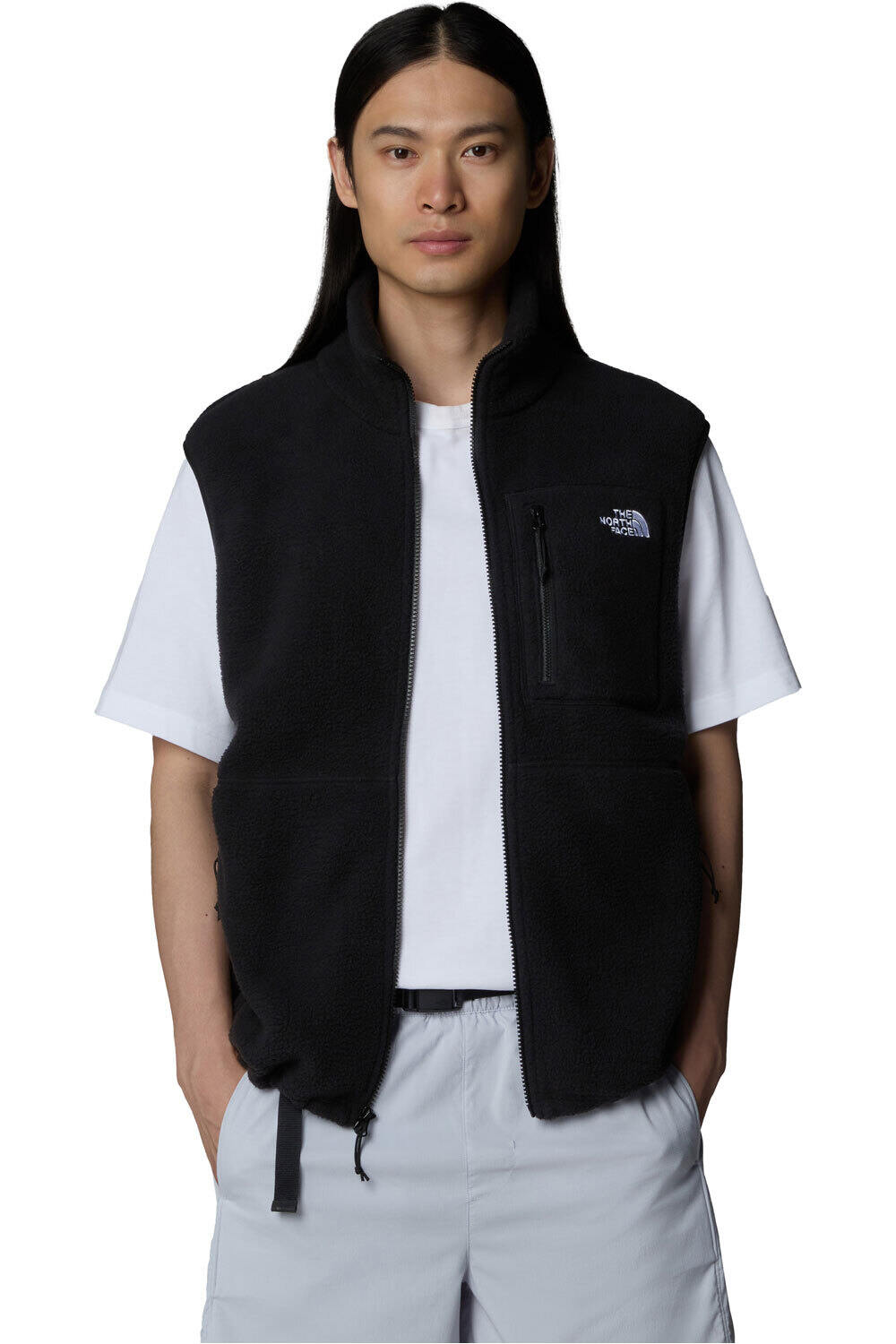 The North Face chaleco polar hombre M YUMIORI VEST vista detalle