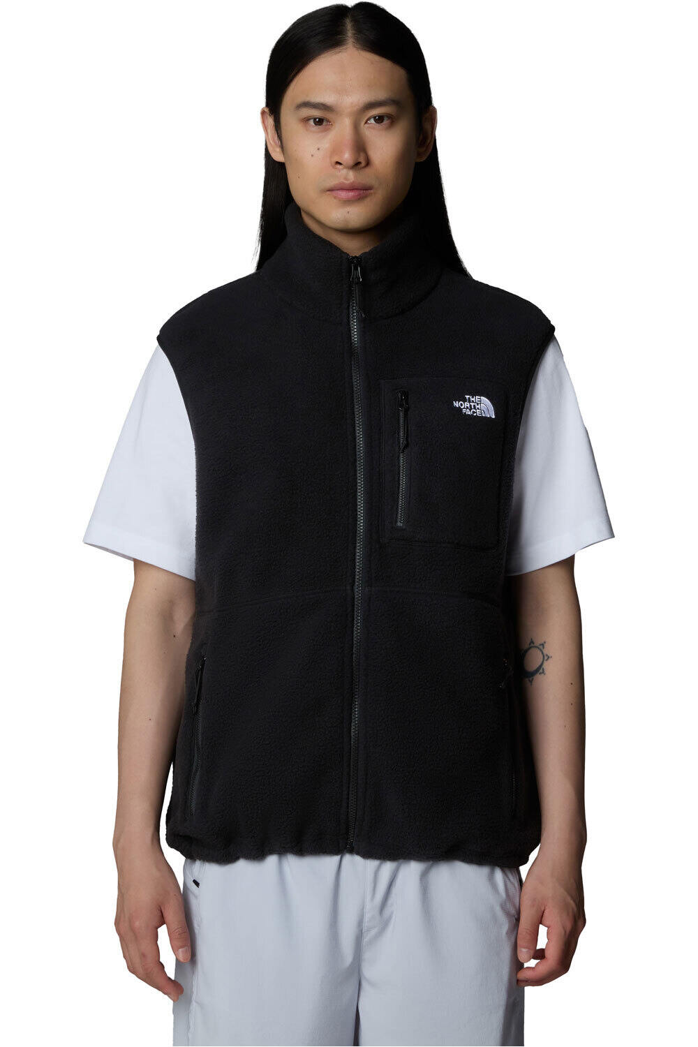 The North Face chaleco polar hombre M YUMIORI VEST vista frontal