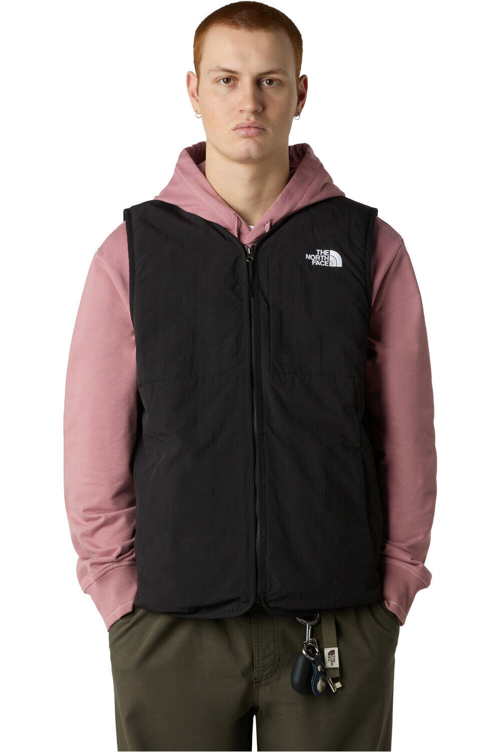 The North Face chaleco polar hombre U ILTI LINER VEST vista frontal
