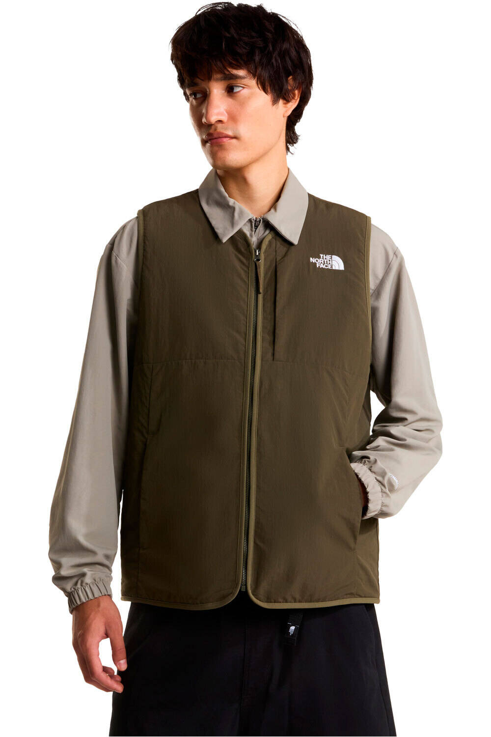 The North Face chaleco polar hombre U ILTI LINER VEST vista frontal
