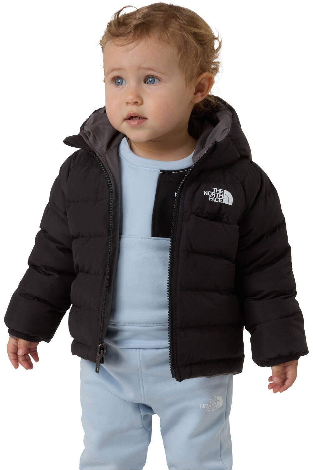 The North Face chaqueta bebé BABY REVERSIBLE PERRITO HOODED JACKET vista detalle