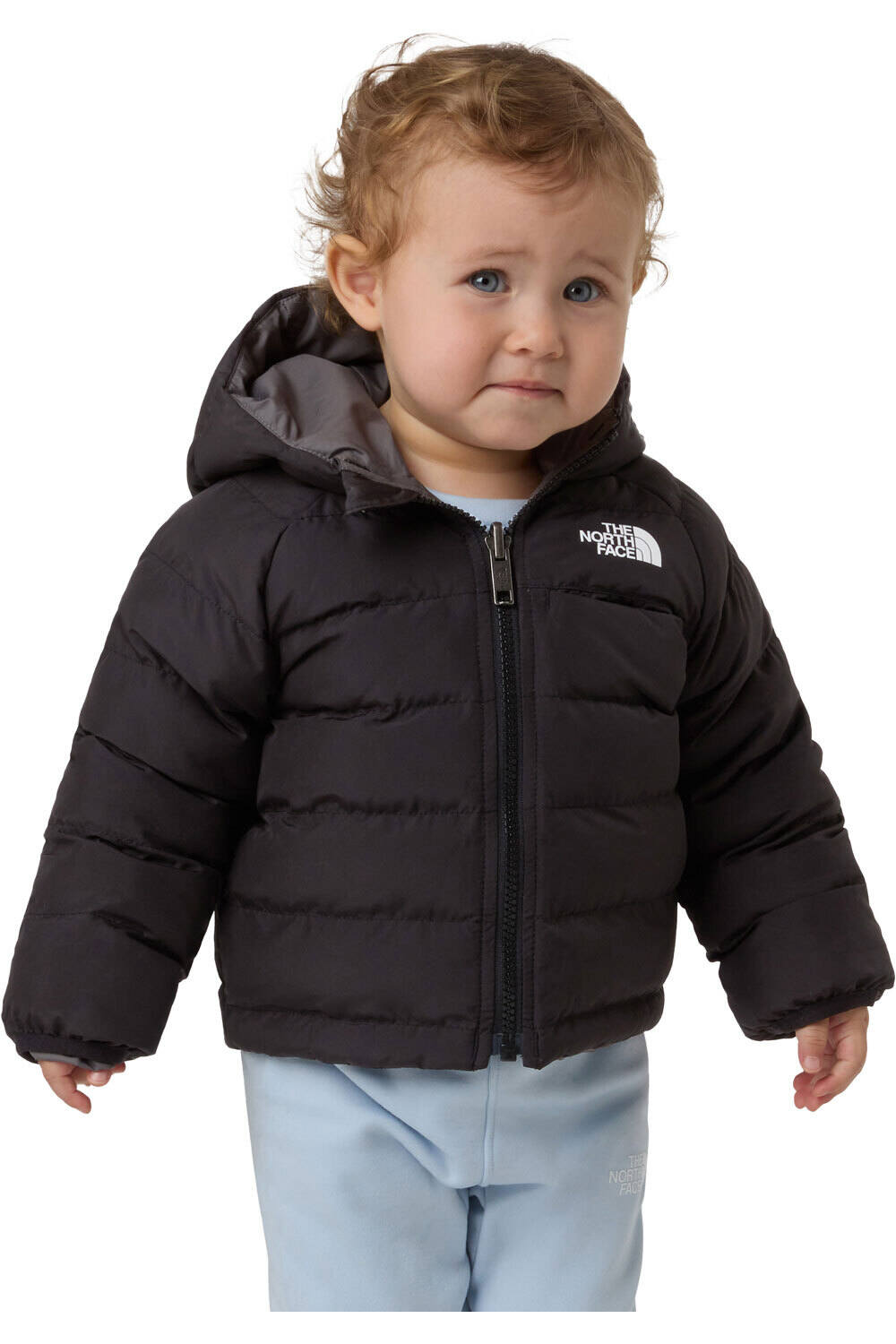 The North Face chaqueta bebé BABY REVERSIBLE PERRITO HOODED JACKET vista frontal