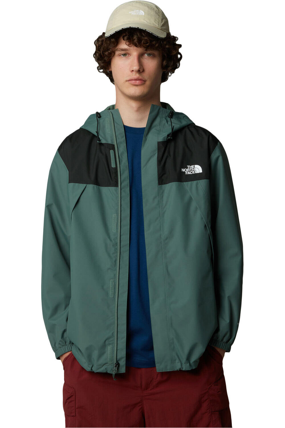 The North Face chaqueta impermeable hombre M ANTORA JACKET vista detalle