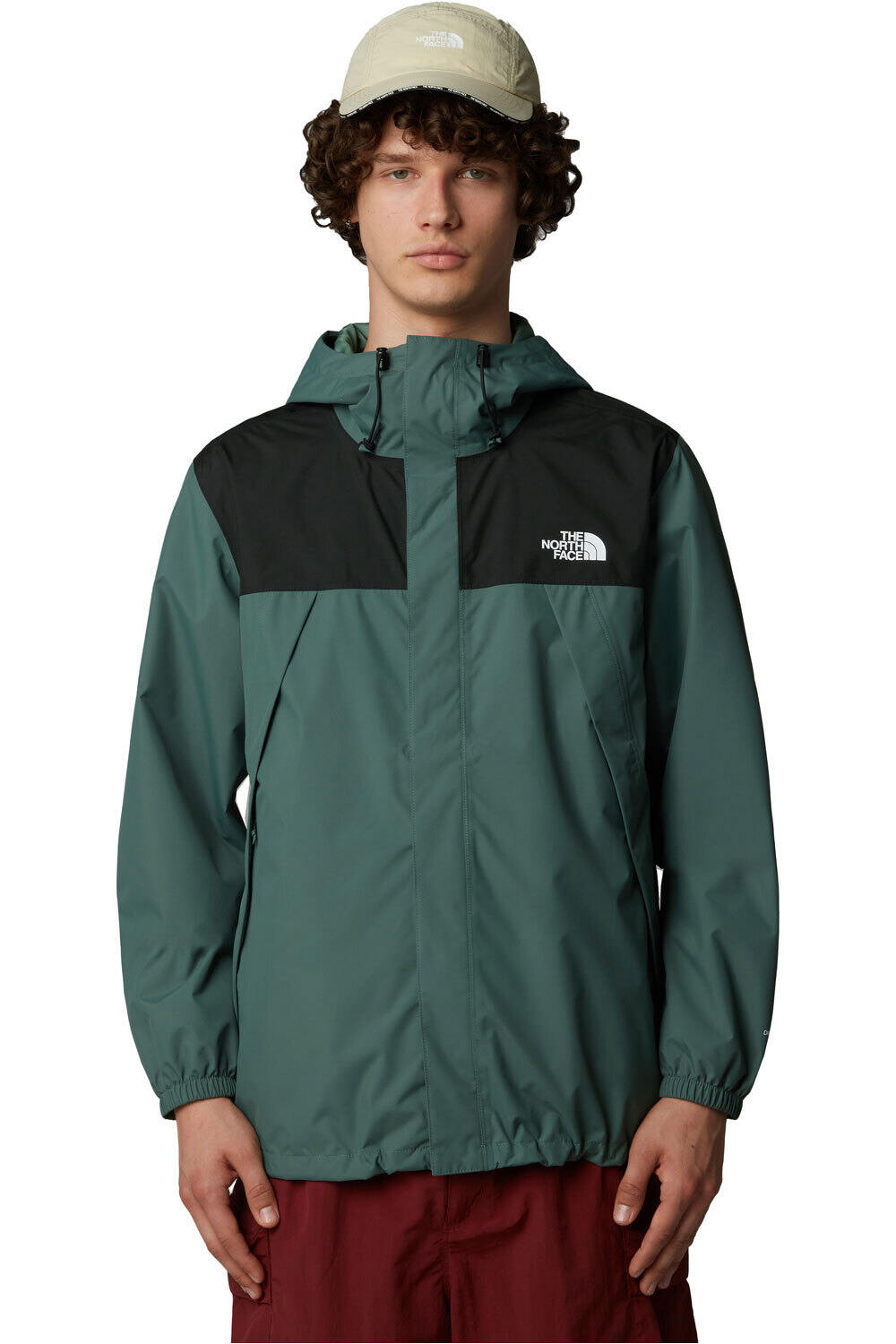 The North Face chaqueta impermeable hombre M ANTORA JACKET vista frontal