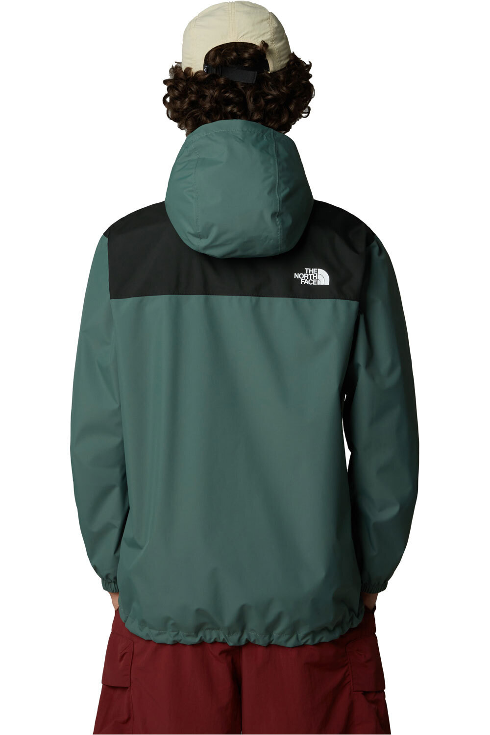 The North Face chaqueta impermeable hombre M ANTORA JACKET vista trasera