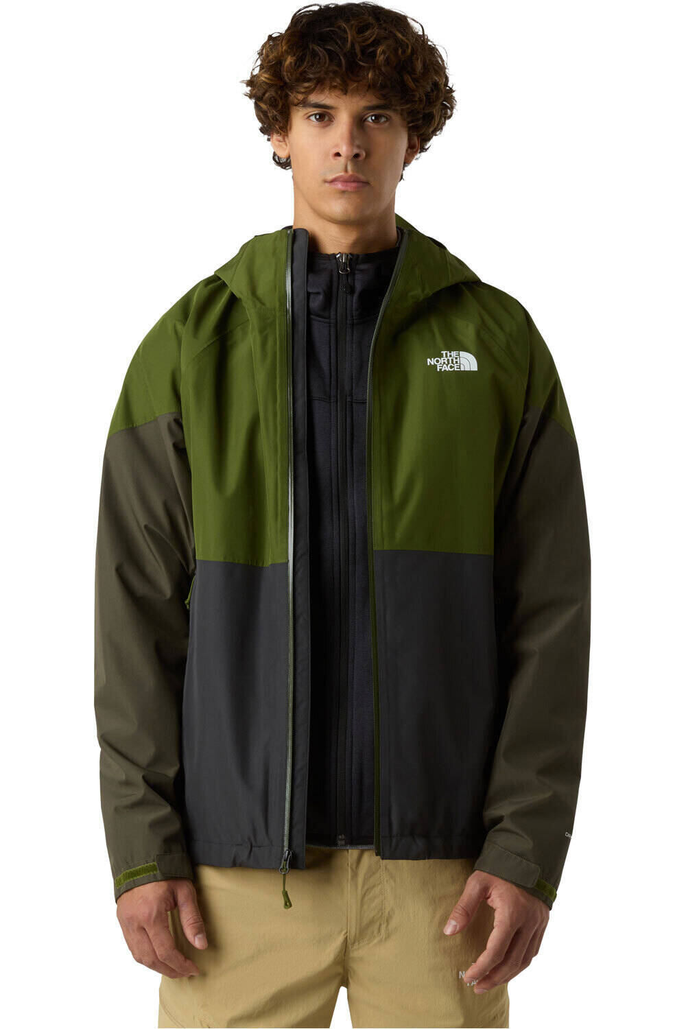 The North Face chaqueta impermeable hombre M LIGHTNING ZIP-IN JACKET vista detalle