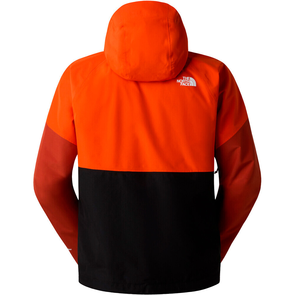 The North Face chaqueta impermeable hombre M LIGHTNING ZIP-IN JACKET vista trasera