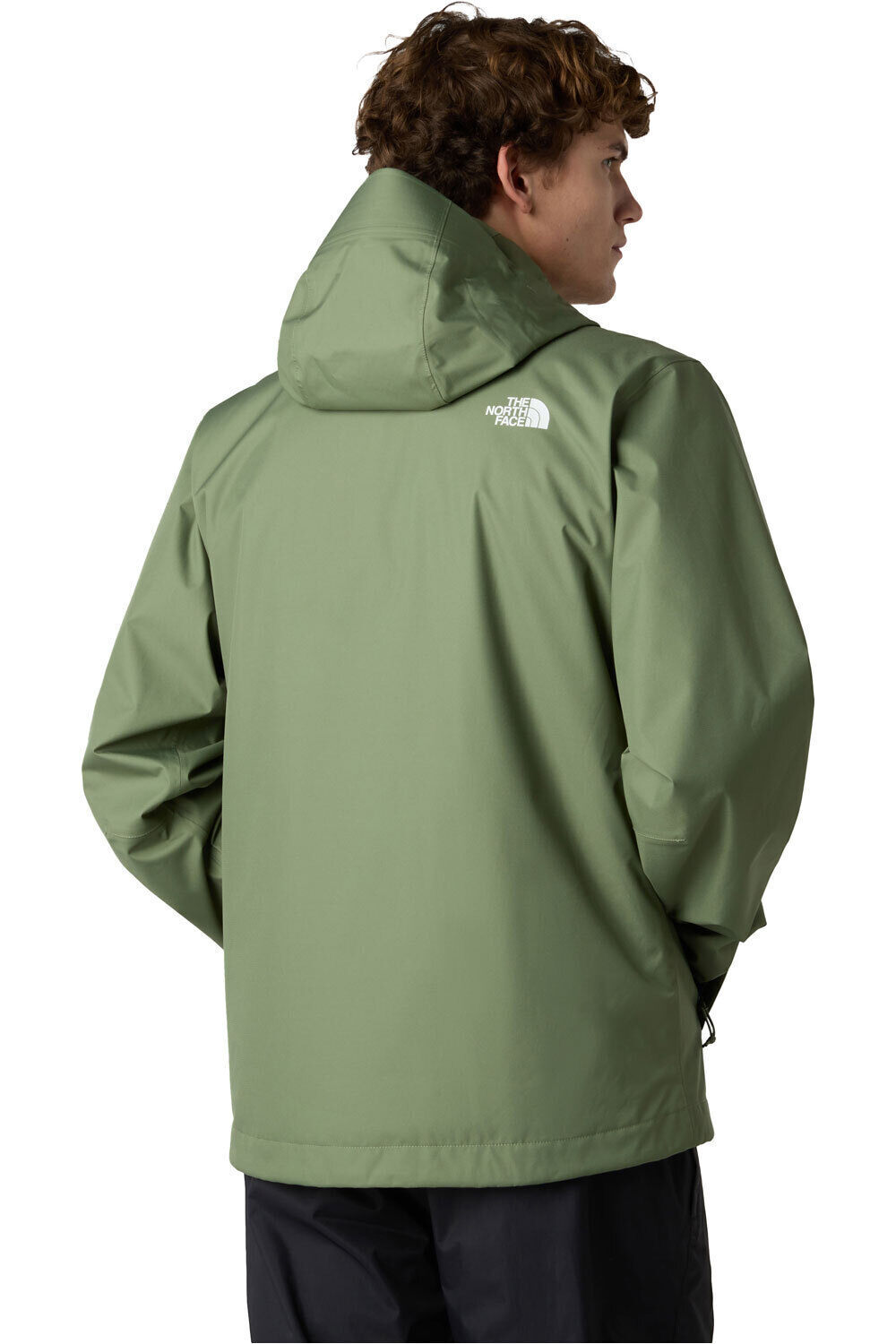 The North Face chaqueta impermeable hombre M QUEST JACKET - EU vista trasera