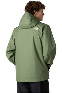 The North Face chaqueta impermeable hombre M QUEST JACKET - EU vista trasera
