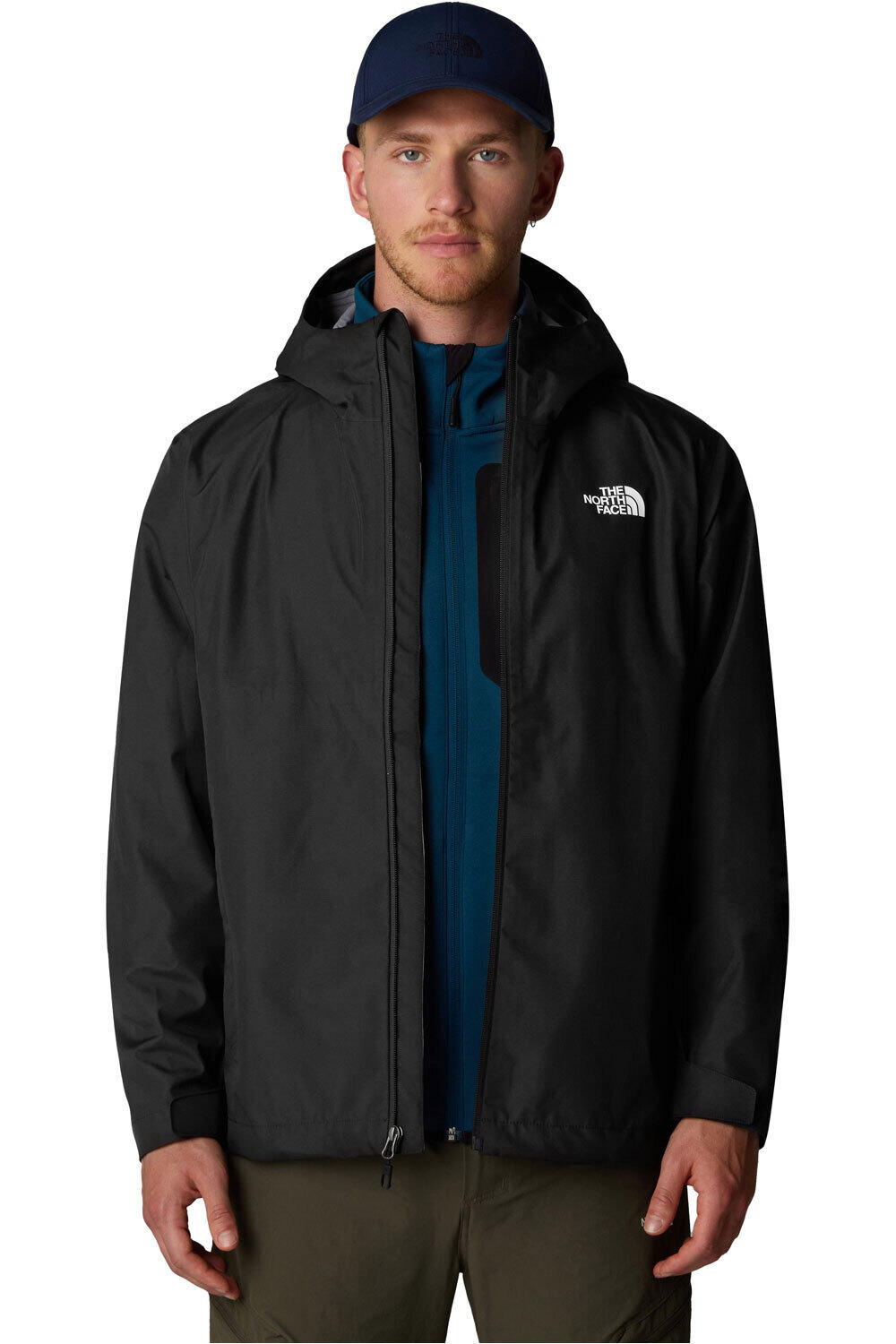 The North Face chaqueta impermeable hombre M WHITON 3L JACKET vista detalle