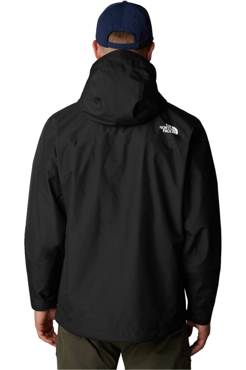 The North Face chaqueta impermeable hombre M WHITON 3L JACKET vista trasera