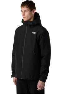 The North Face chaqueta impermeable insulada hombre M CARTO MONO TRICLIMATE HOODED JACKET vista detalle