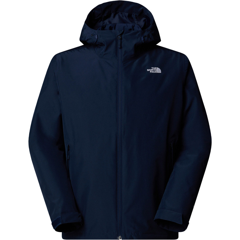 The North Face chaqueta impermeable insulada hombre M CARTO MONO TRICLIMATE HOODED JACKET vista frontal