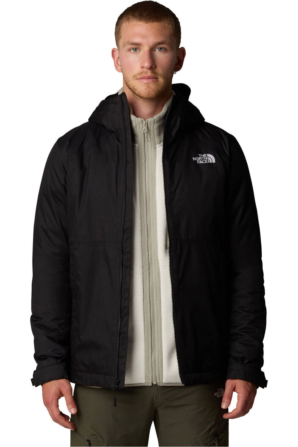 The North Face chaqueta impermeable insulada hombre M MILLERTON INSULATED JACKET vista detalle
