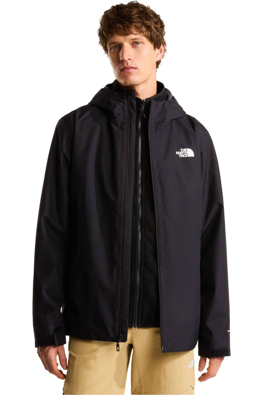 The North Face chaqueta impermeable insulada hombre M QUEST MONO TRICLIMATE vista detalle