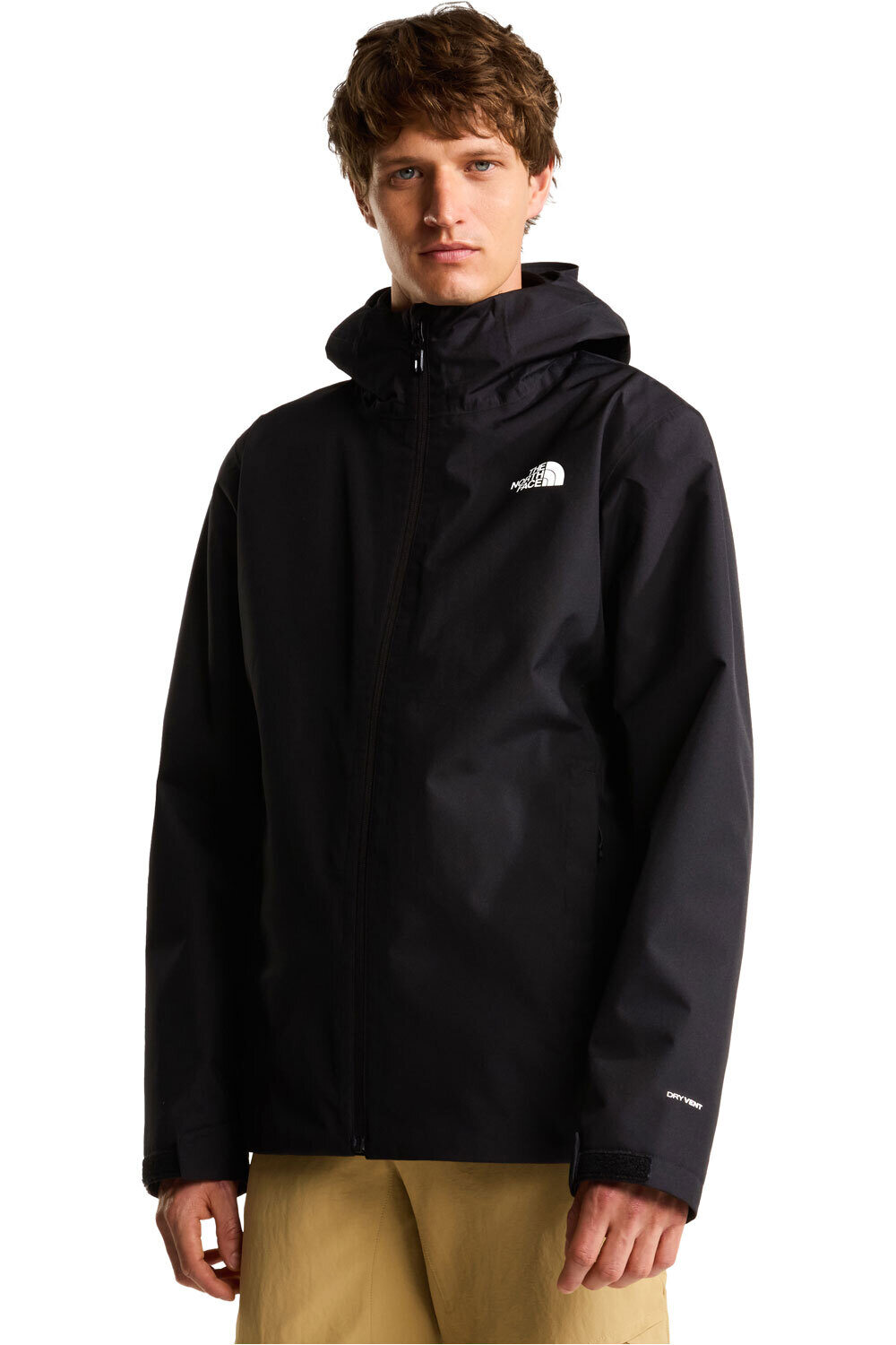 The North Face chaqueta impermeable insulada hombre M QUEST MONO TRICLIMATE vista frontal