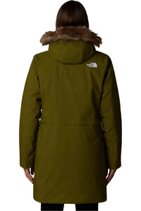 The North Face chaqueta impermeable insulada mujer W ARCTIC PARKA vista trasera