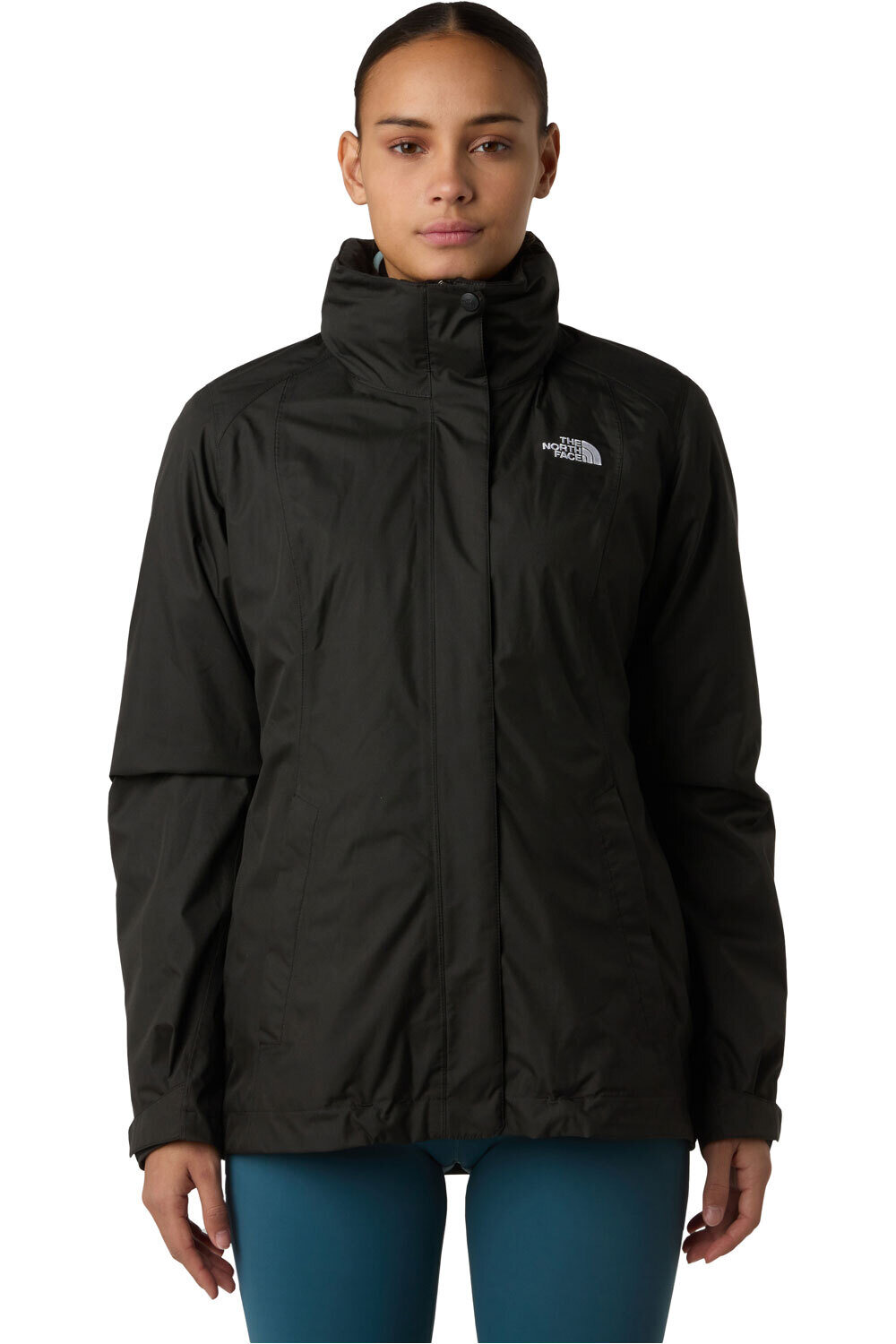 The North Face chaqueta impermeable insulada mujer W EVOLVE II TRICLIMATE JACKET vista detalle