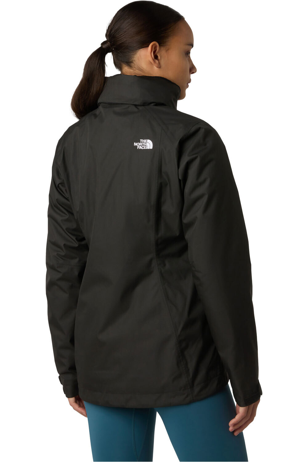 The North Face chaqueta impermeable insulada mujer W EVOLVE II TRICLIMATE JACKET vista trasera