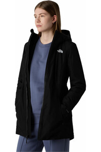 The North Face chaqueta impermeable insulada mujer W HIKESTELLER INSULATED PARKA vista detalle