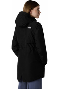 The North Face chaqueta impermeable insulada mujer W HIKESTELLER INSULATED PARKA vista trasera