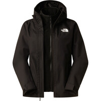The North Face chaqueta impermeable insulada mujer W QUEST MONO TRICLIMATE vista detalle