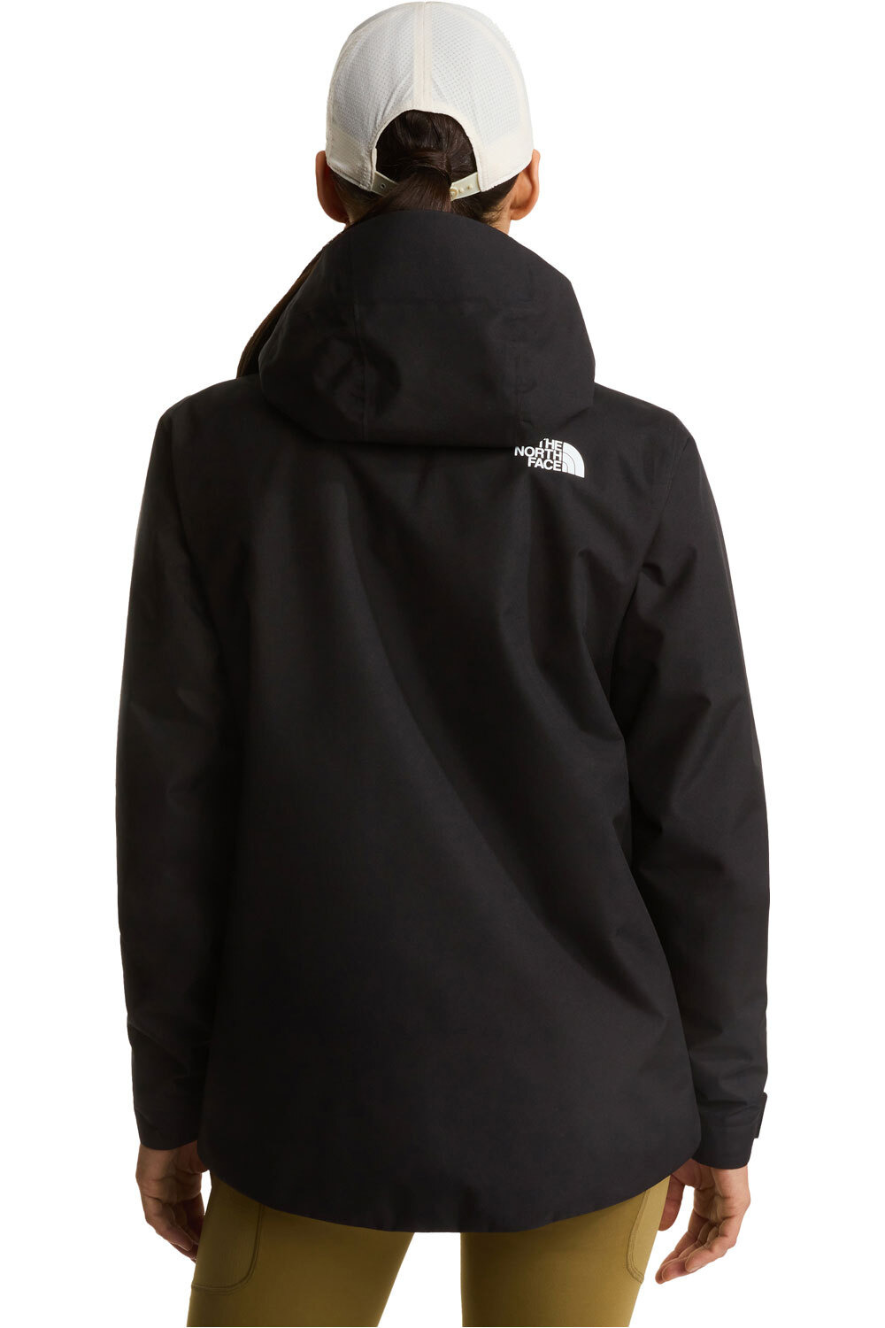 The North Face chaqueta impermeable insulada mujer W QUEST MONO TRICLIMATE vista trasera