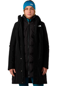 The North Face chaqueta impermeable insulada mujer W SUZANNE TRICLIMATE 2.0 vista detalle