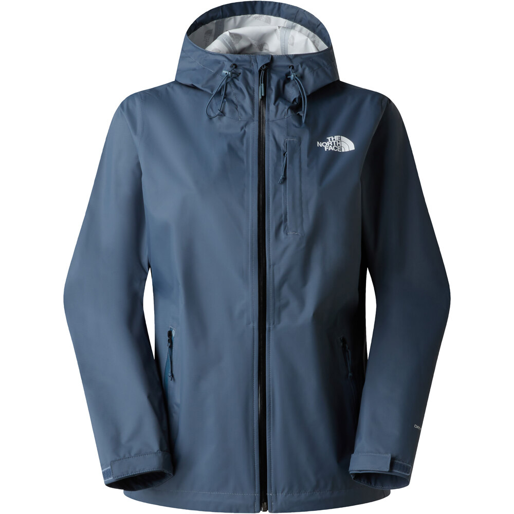The North Face chaqueta impermeable mujer W ALTA VISTA RAIN JACKET vista frontal