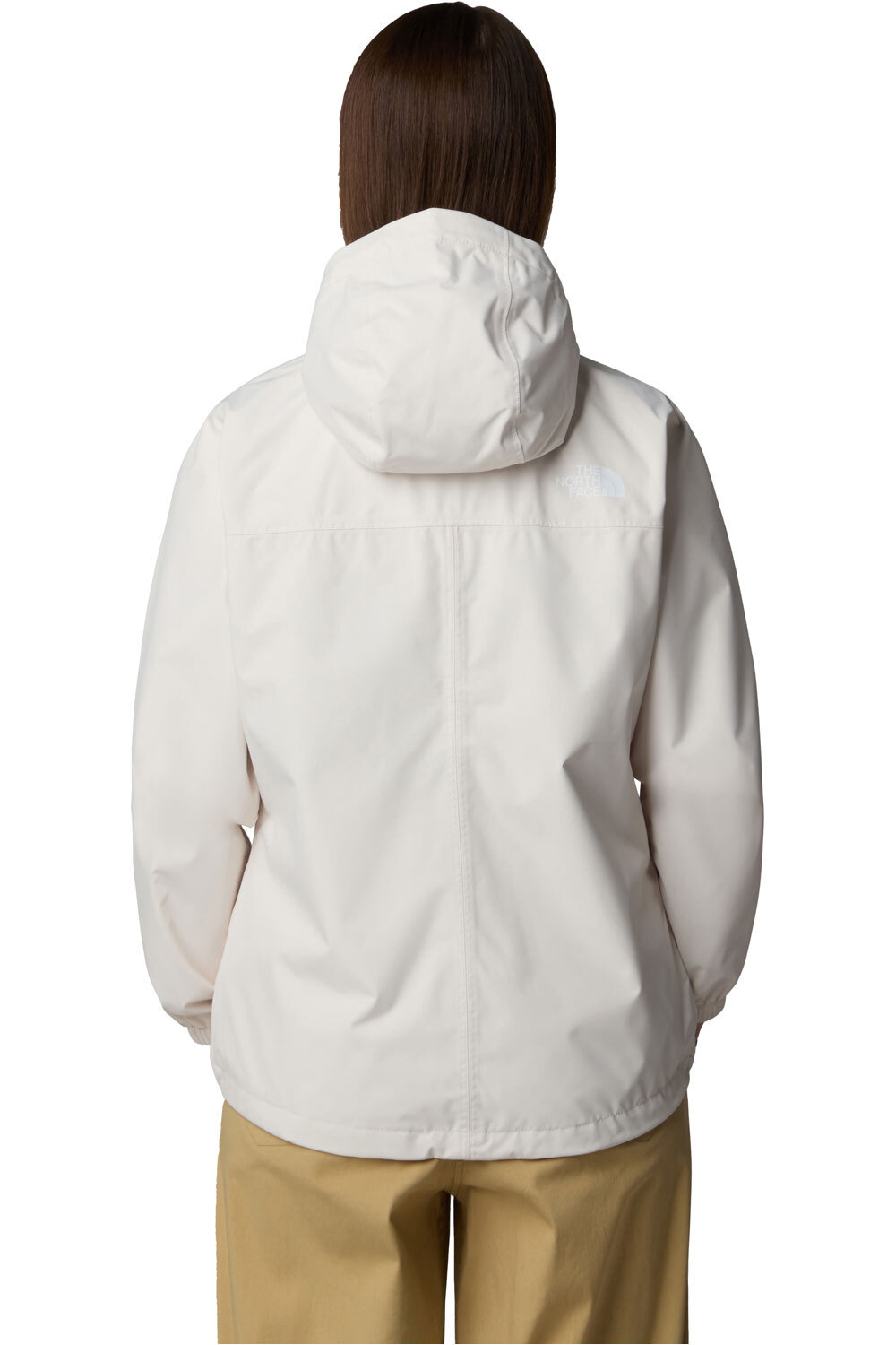 The North Face chaqueta impermeable mujer W ANTORA RAIN JACKET vista trasera