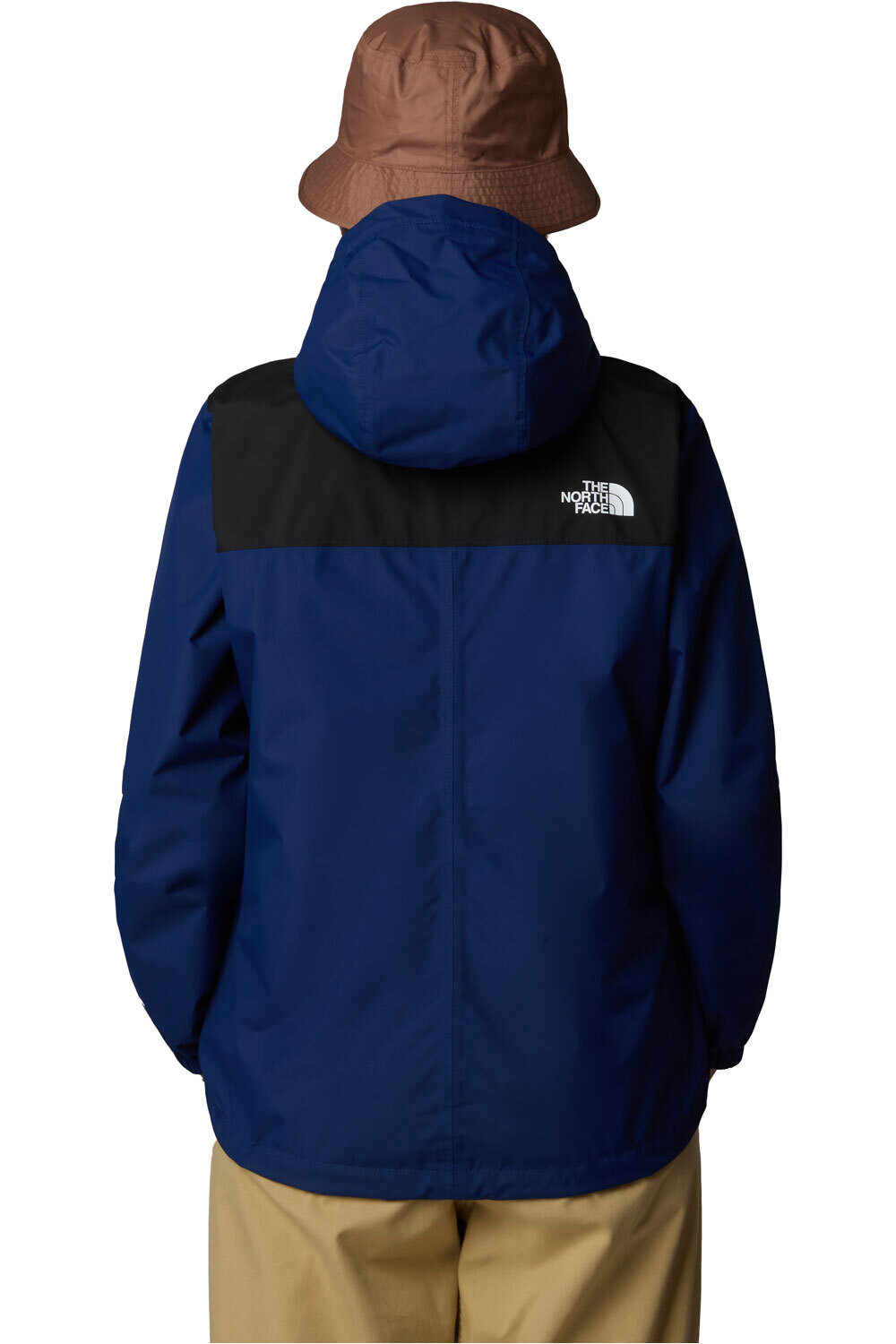 The North Face chaqueta impermeable mujer W ANTORA RAIN JACKET vista trasera
