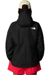 The North Face chaqueta impermeable mujer W ANTORA RAIN JACKET vista trasera