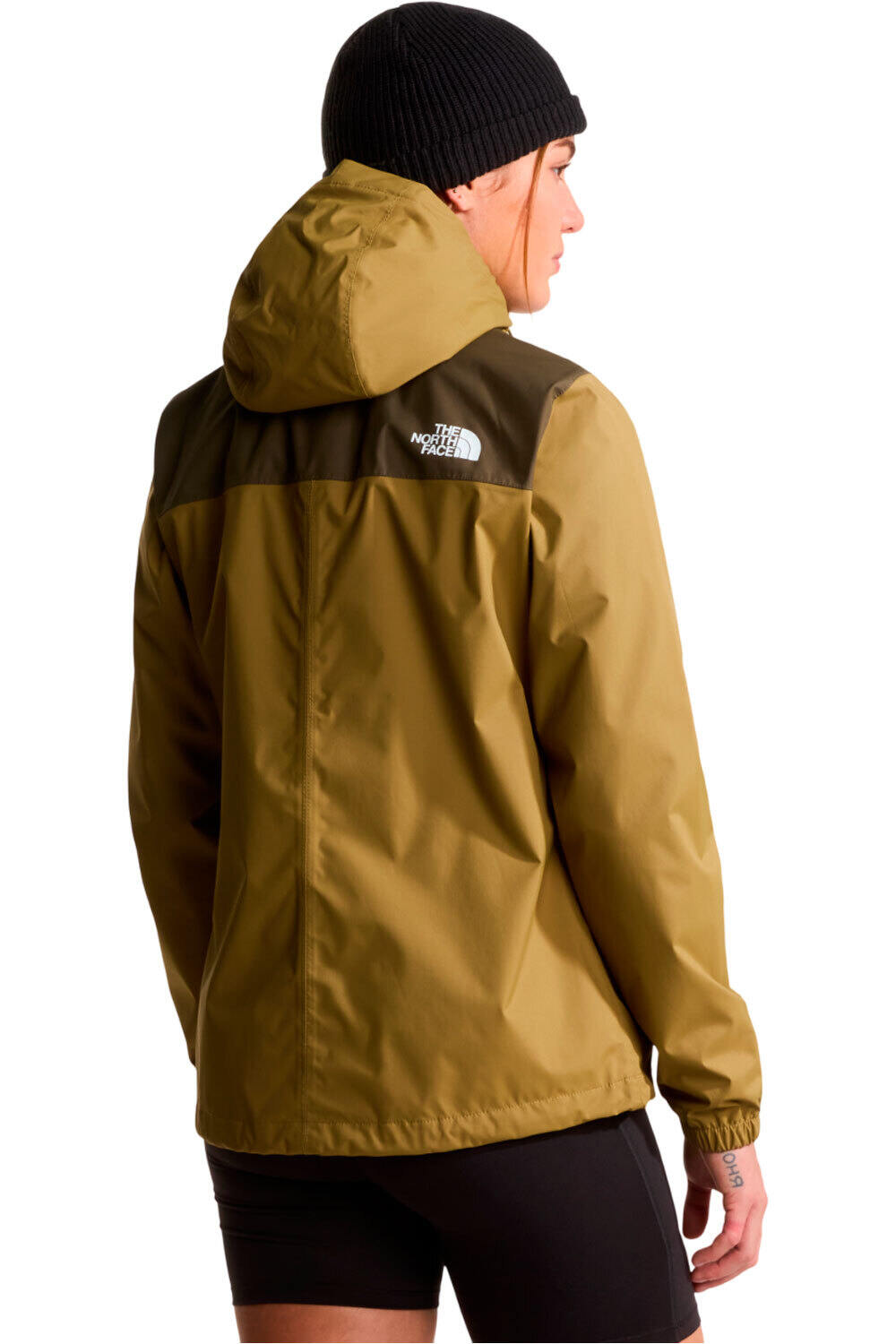 The North Face chaqueta impermeable mujer W ANTORA RAIN JACKET vista trasera