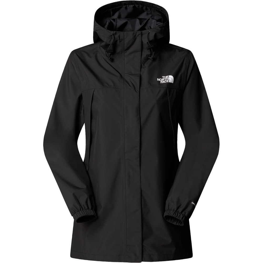 The North Face chaqueta impermeable mujer W ANTORA RAIN PARKA 03