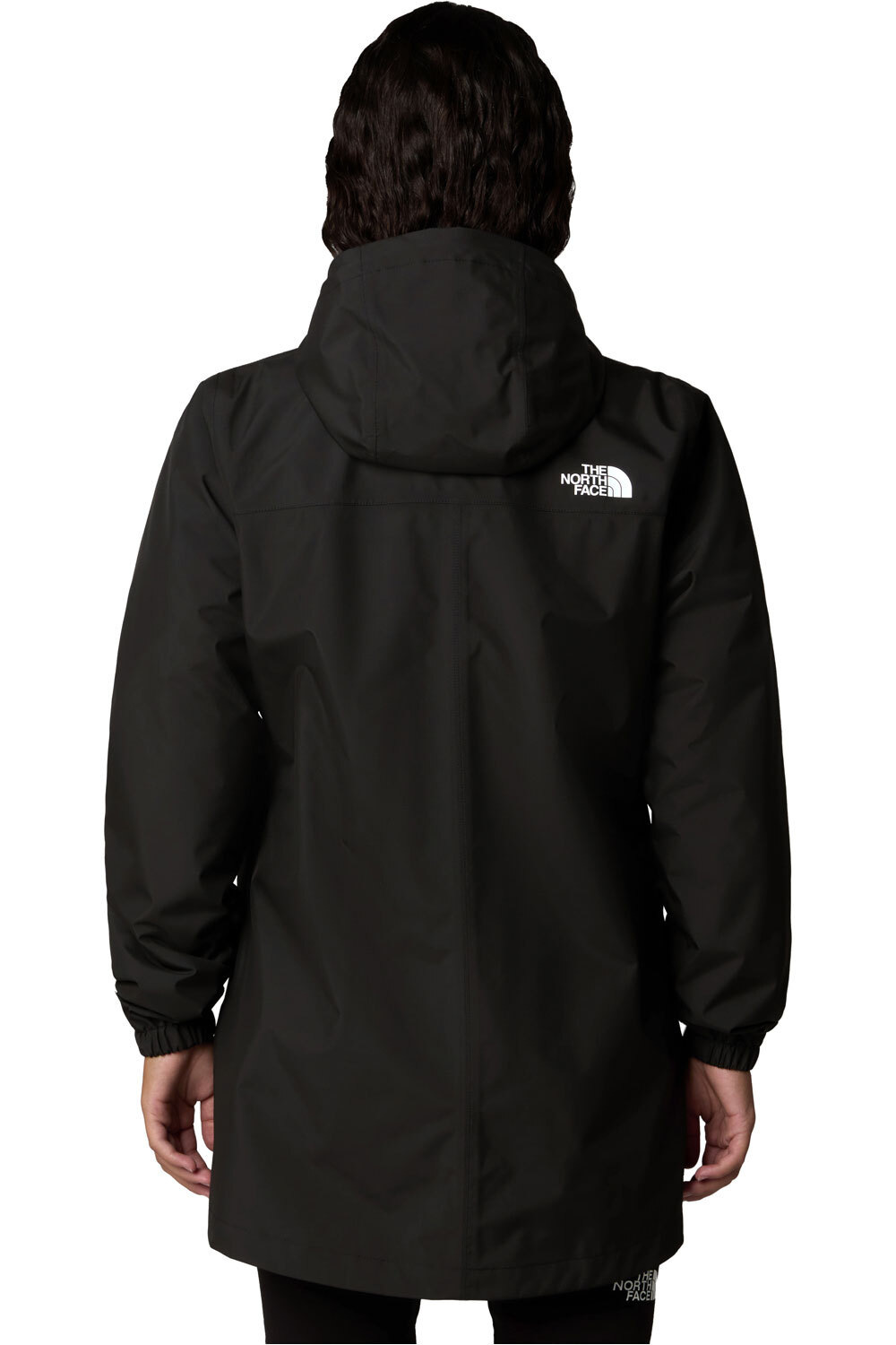 The North Face chaqueta impermeable mujer W ANTORA RAIN PARKA vista trasera