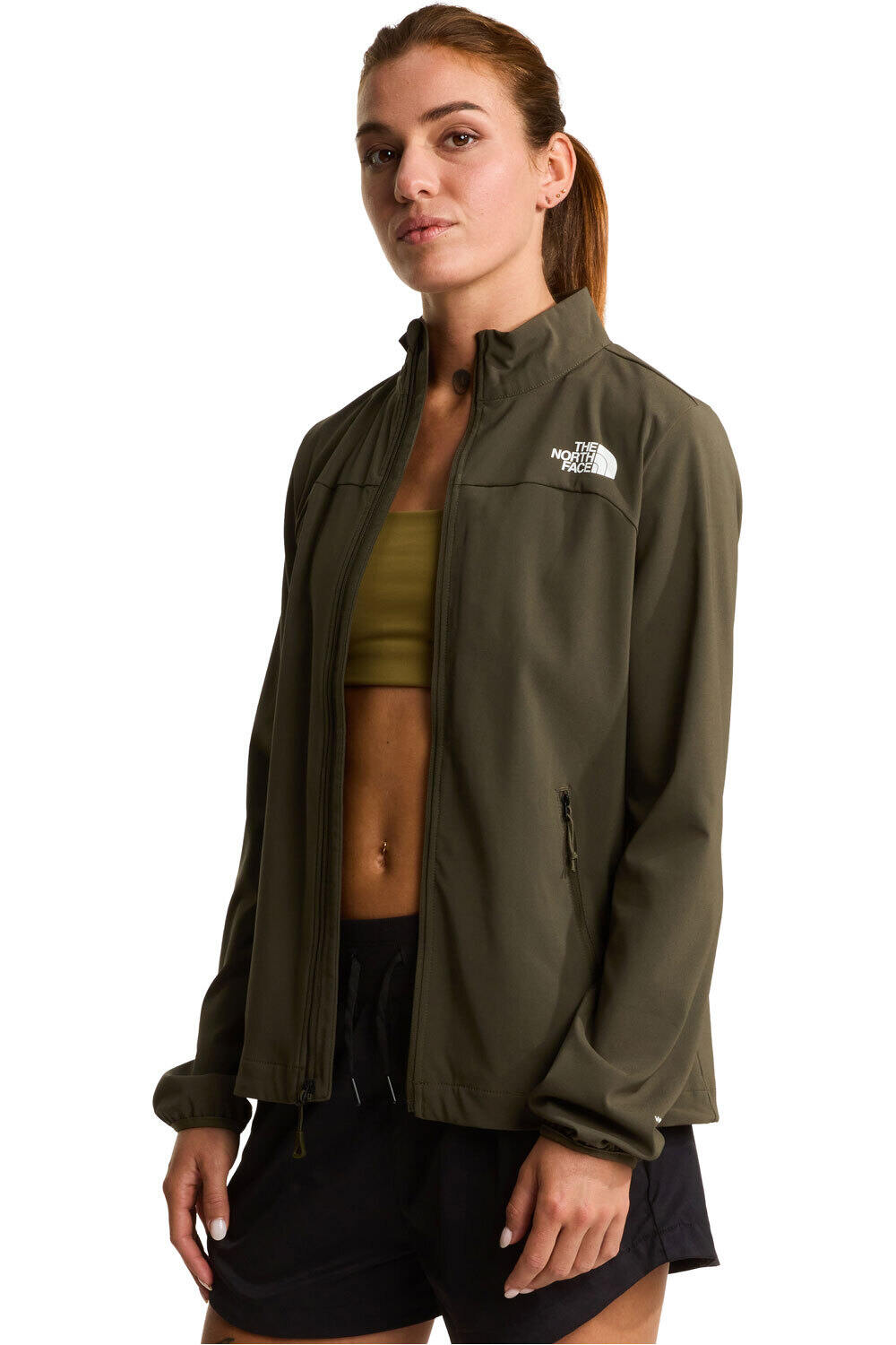 The North Face chaqueta impermeable mujer W NIMBLE JACKET 2.0 vista detalle