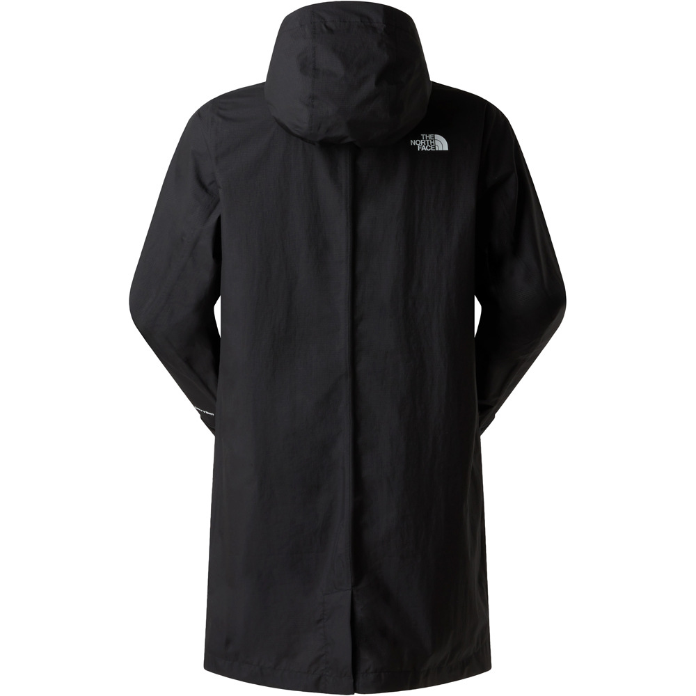 The North Face chaqueta impermeable mujer W PACKABLE SHELL PARKA vista detalle