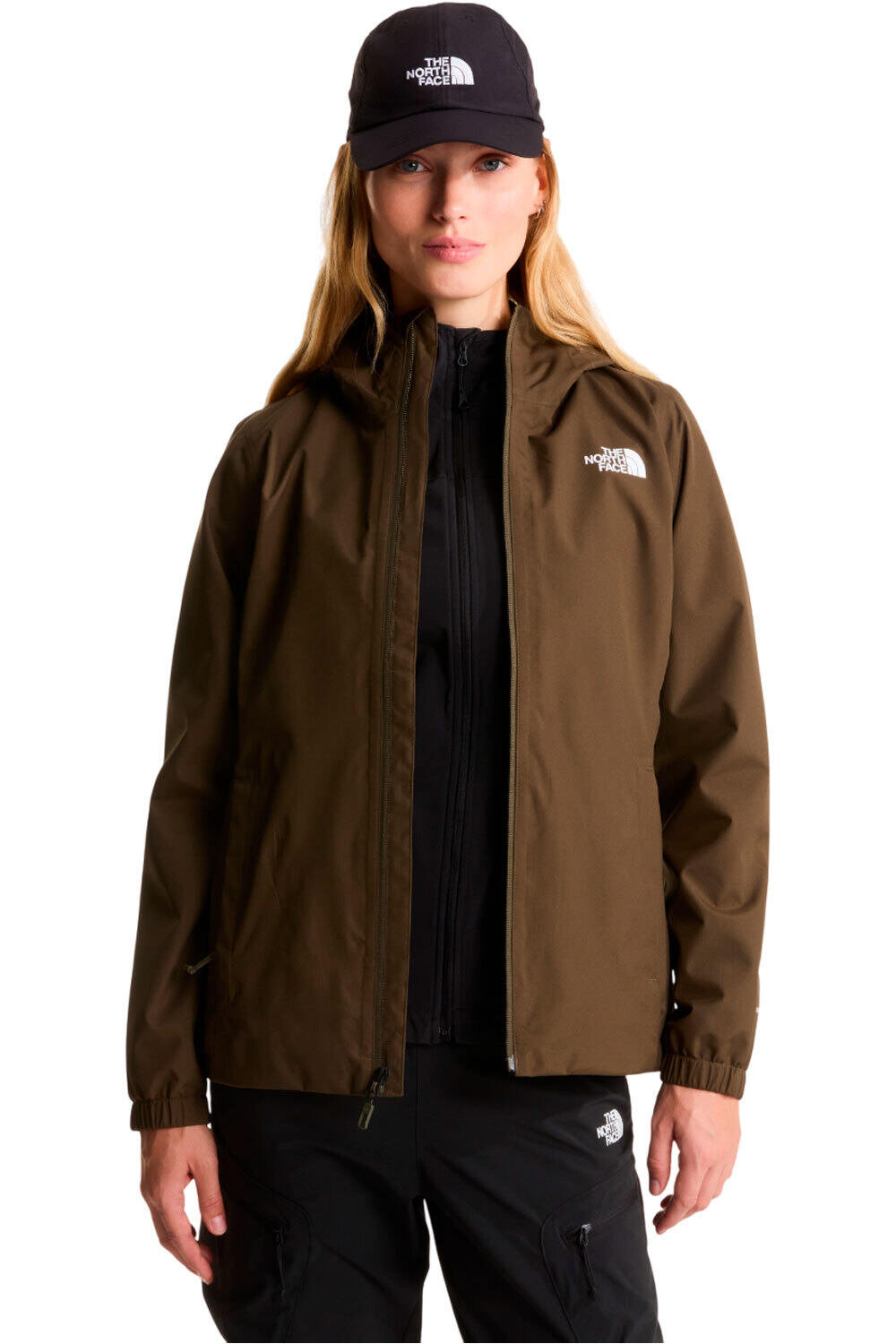 The North Face chaqueta impermeable mujer W QUEST MONO JACKET vista detalle