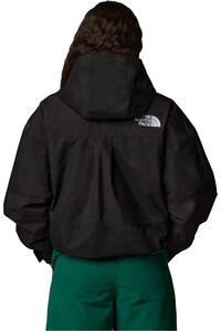 The North Face chaqueta impermeable mujer W REIGN ON JACKET vista trasera
