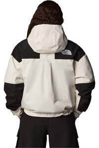 The North Face chaqueta impermeable mujer W REIGN ON JACKET vista trasera