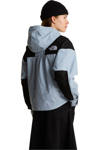 The North Face chaqueta impermeable mujer W REIGN ON JACKET vista trasera