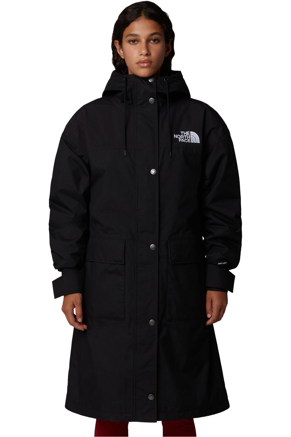 The North Face chaqueta impermeable mujer W REIGN ON PARKA vista frontal